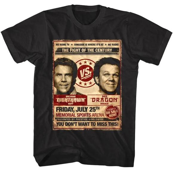 Step Brothers Fight Poster Unisex T Shirt - Picture 1 of 4